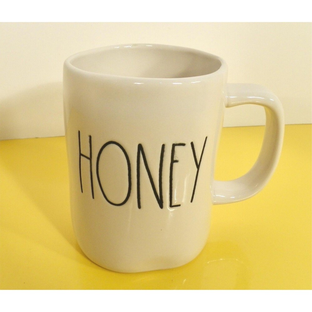 Rae Dunn HONEY Mug 16-oz Farmhouse Artisan Collection‎ by Magenta